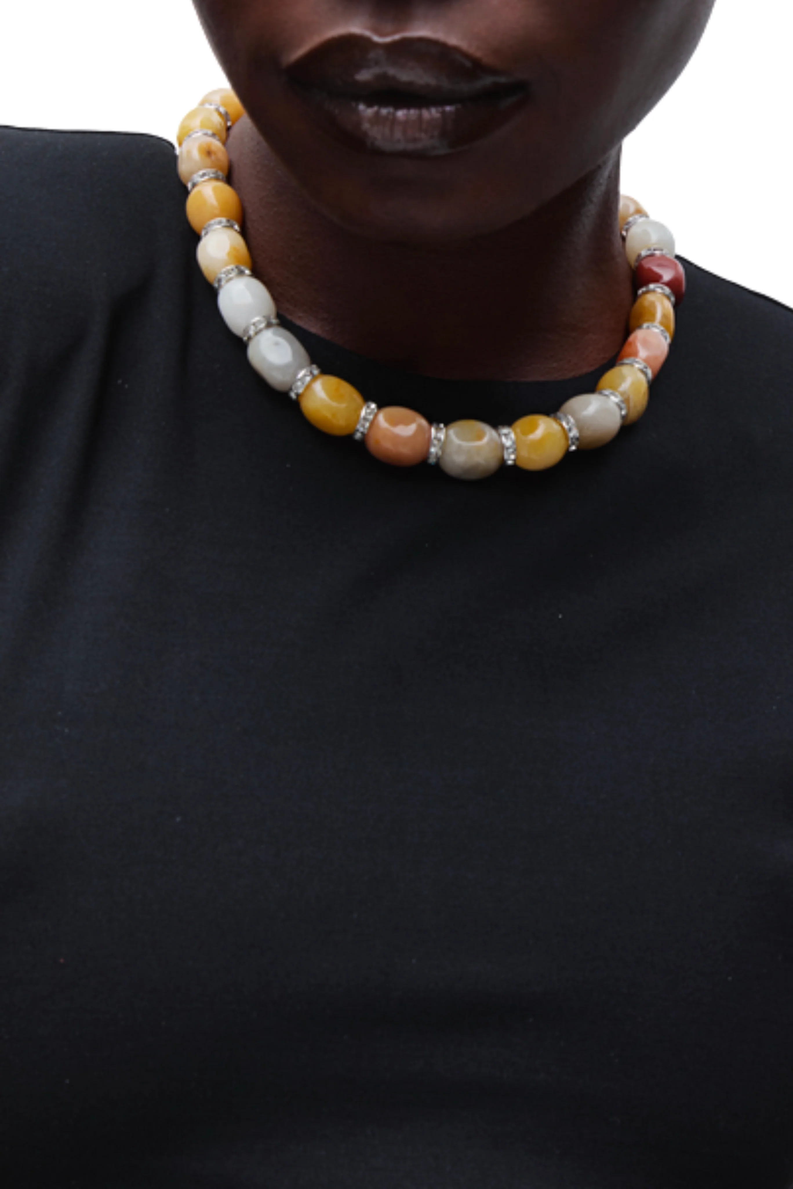 Odette Necklace in Yellow - Image 2