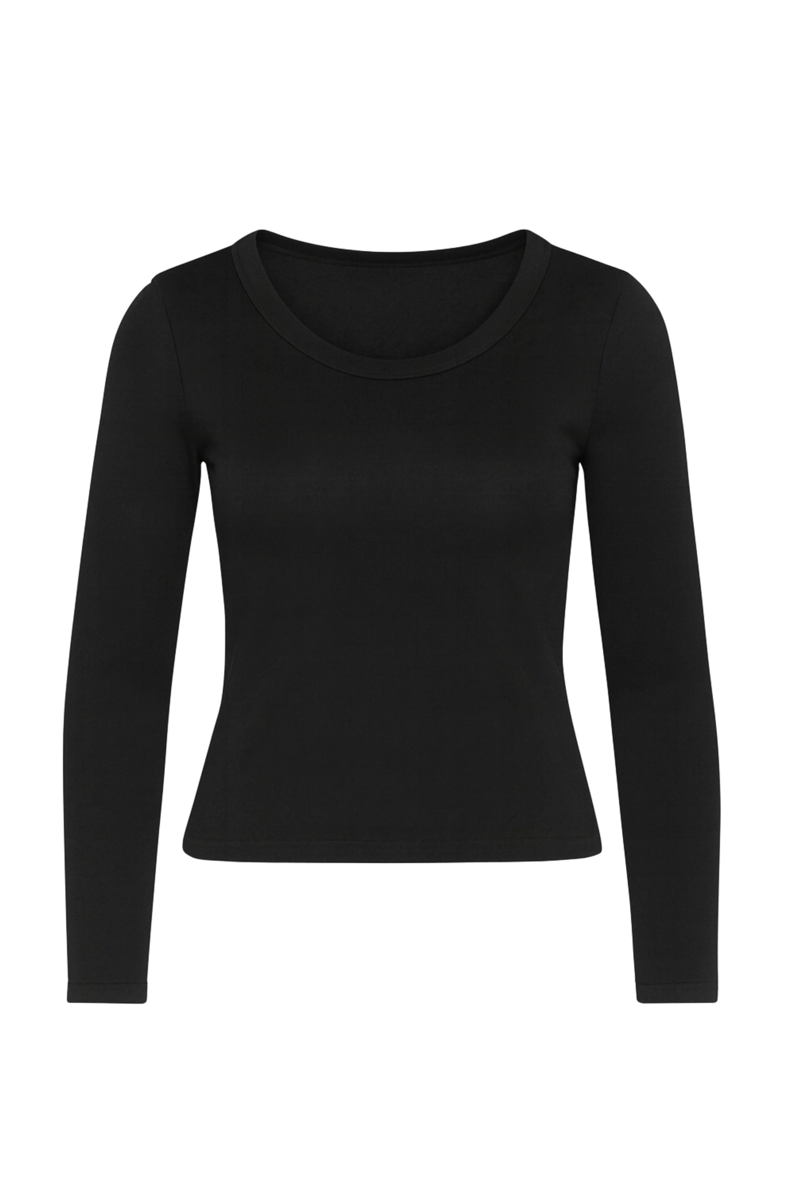 Olivia Longsleeve in Black - Image 2