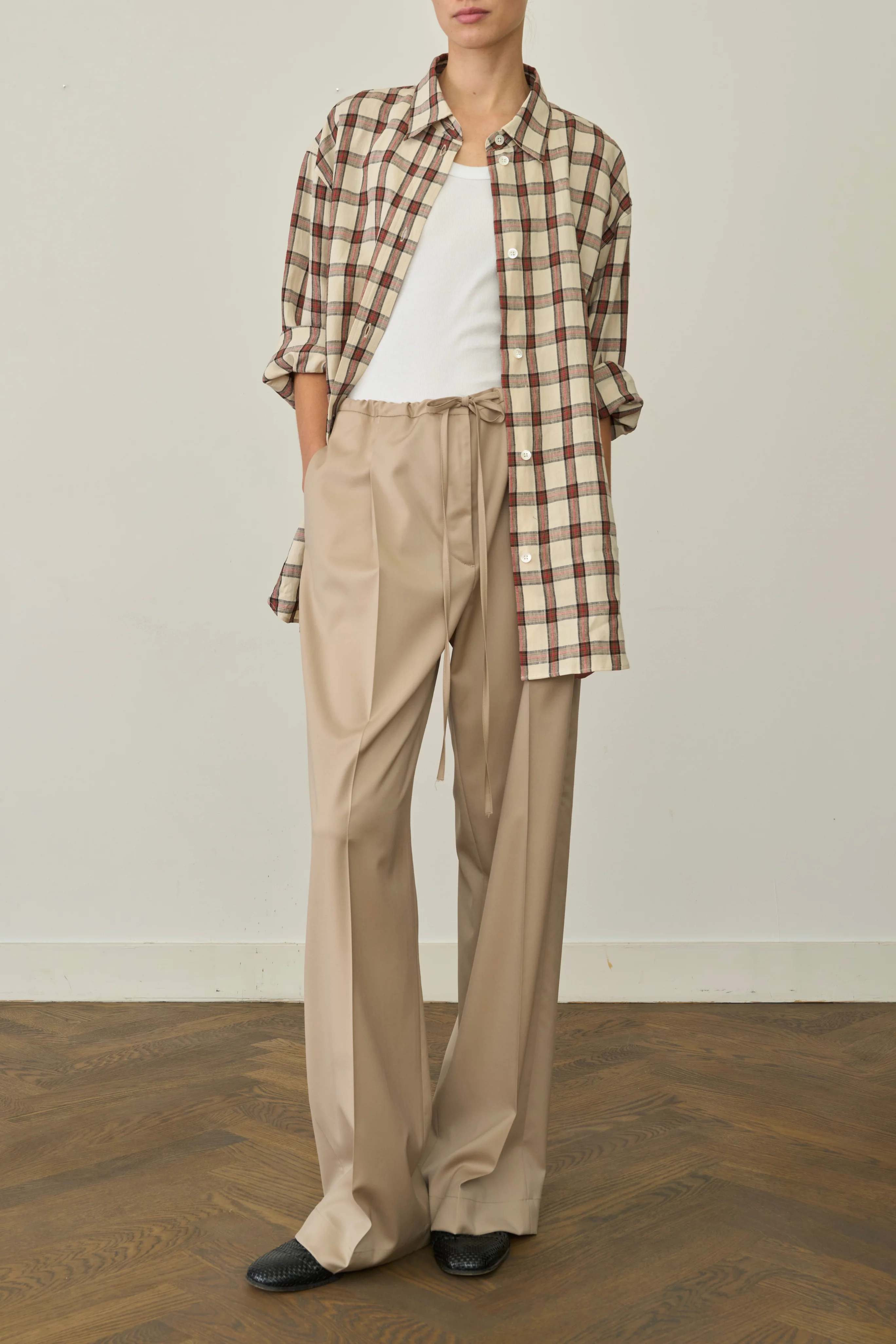Oversized Check Shirt - Image 2