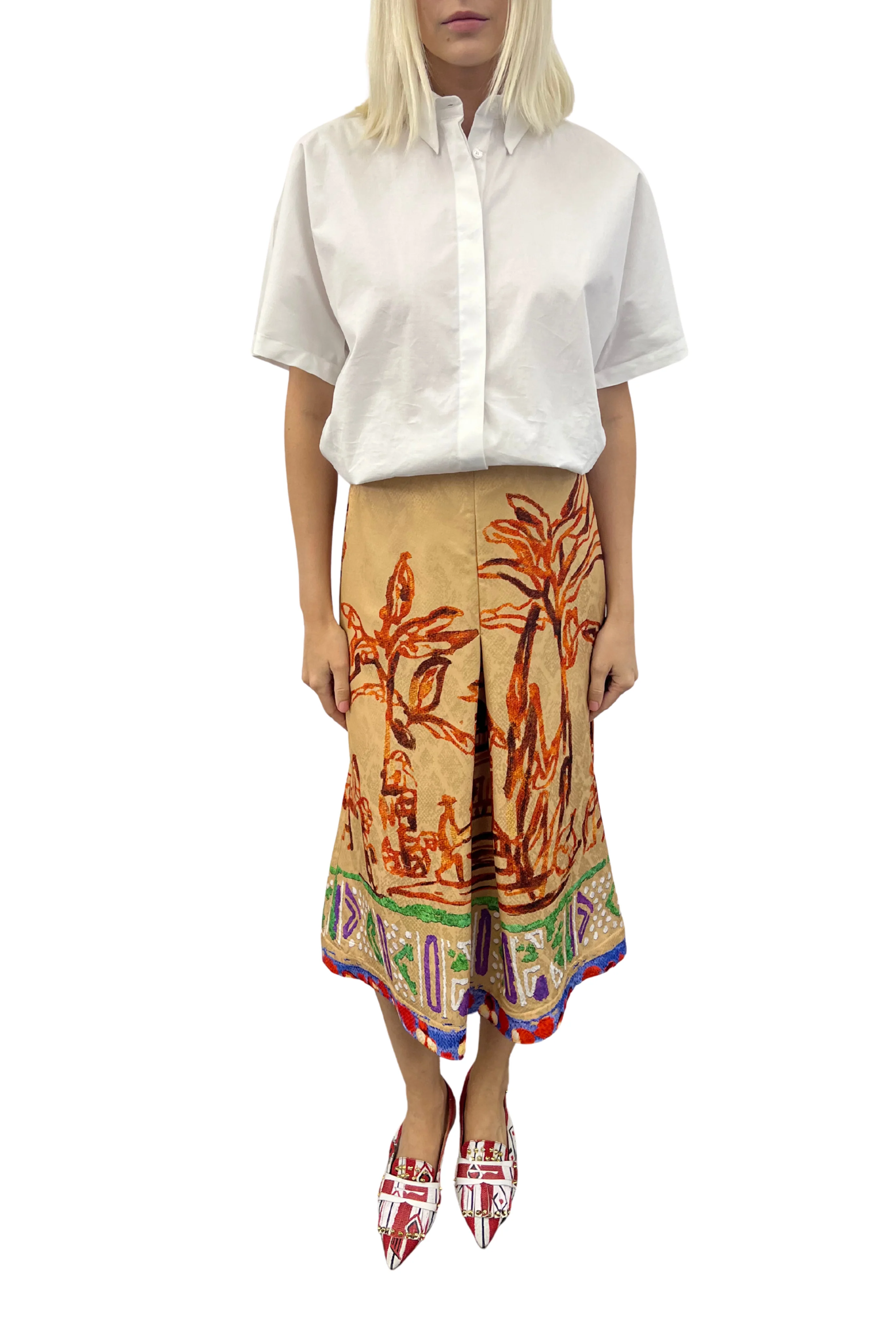 Printed Skirt - Image 4
