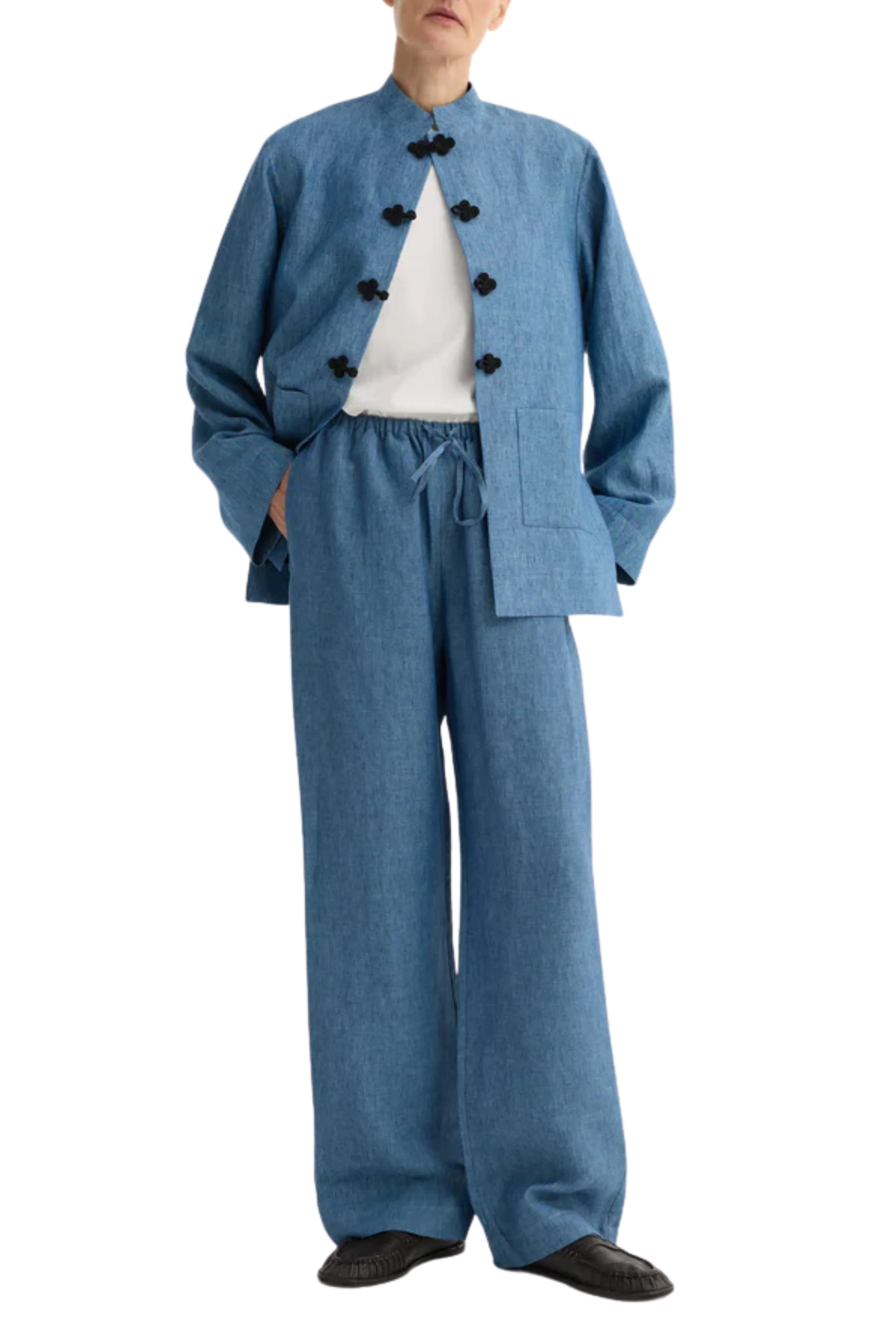Relaxed Linen Trousers - Image 2