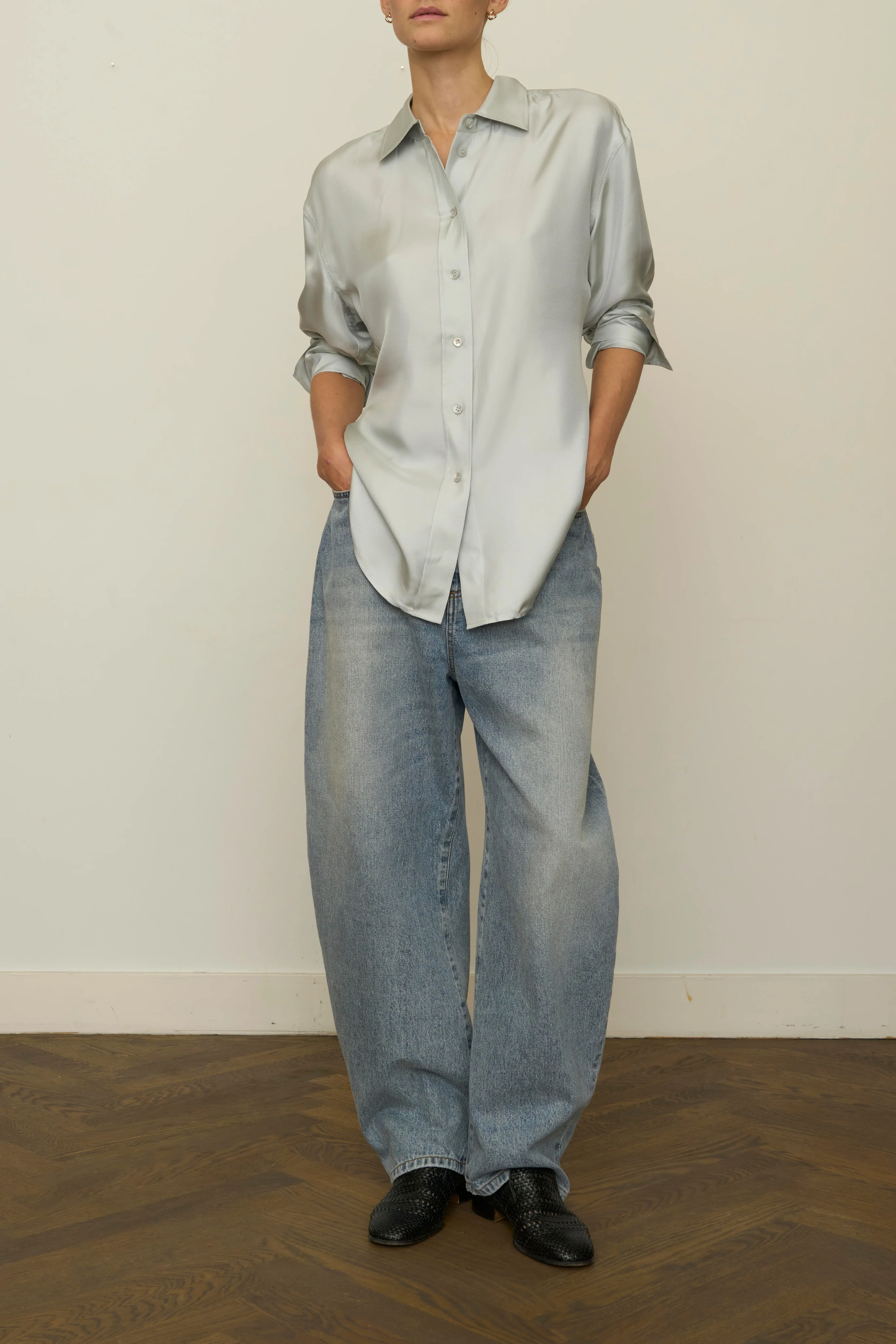 Shaped Silk Shirt - Image 2