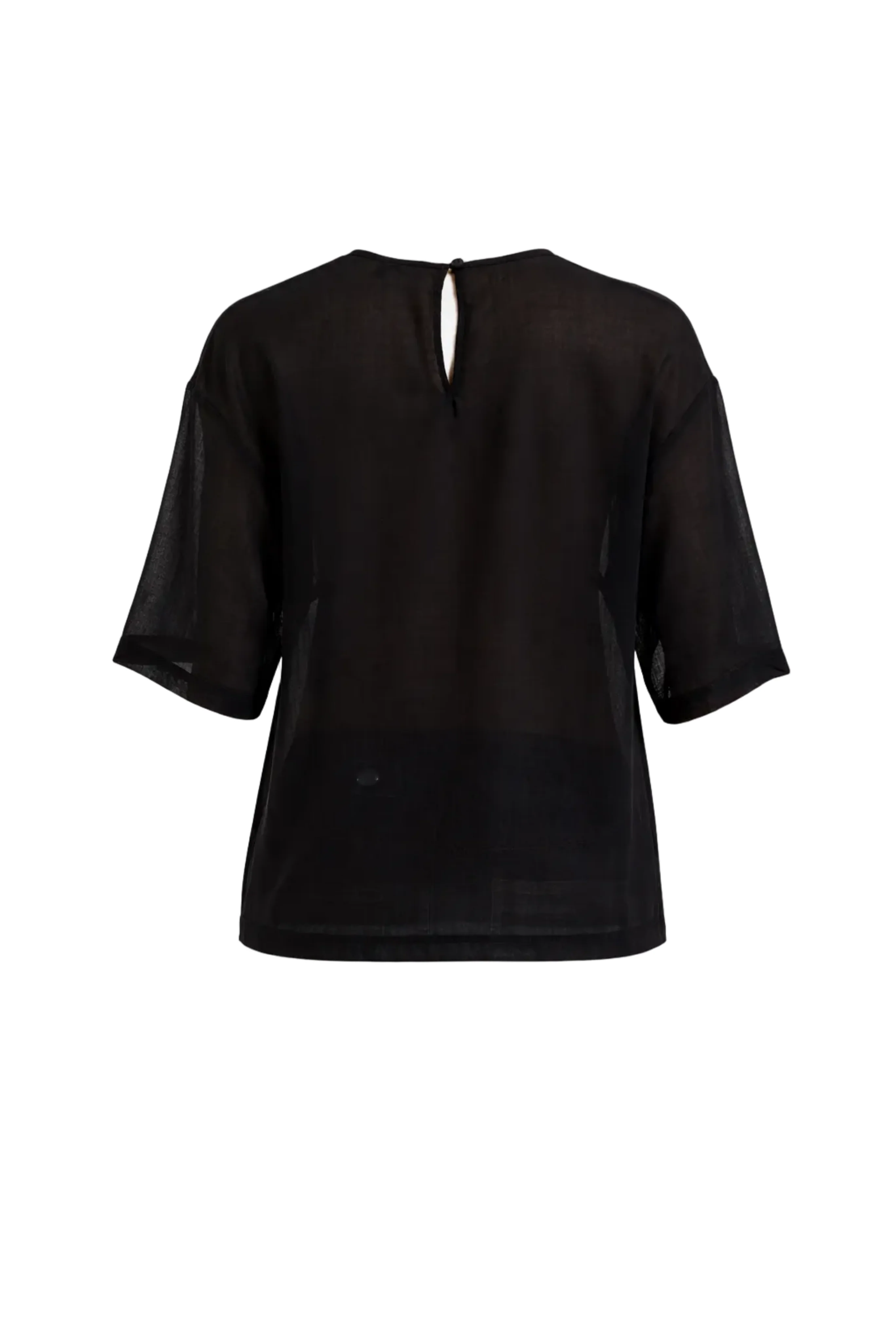 Sheer Wool Gauze Easy T - Image 2