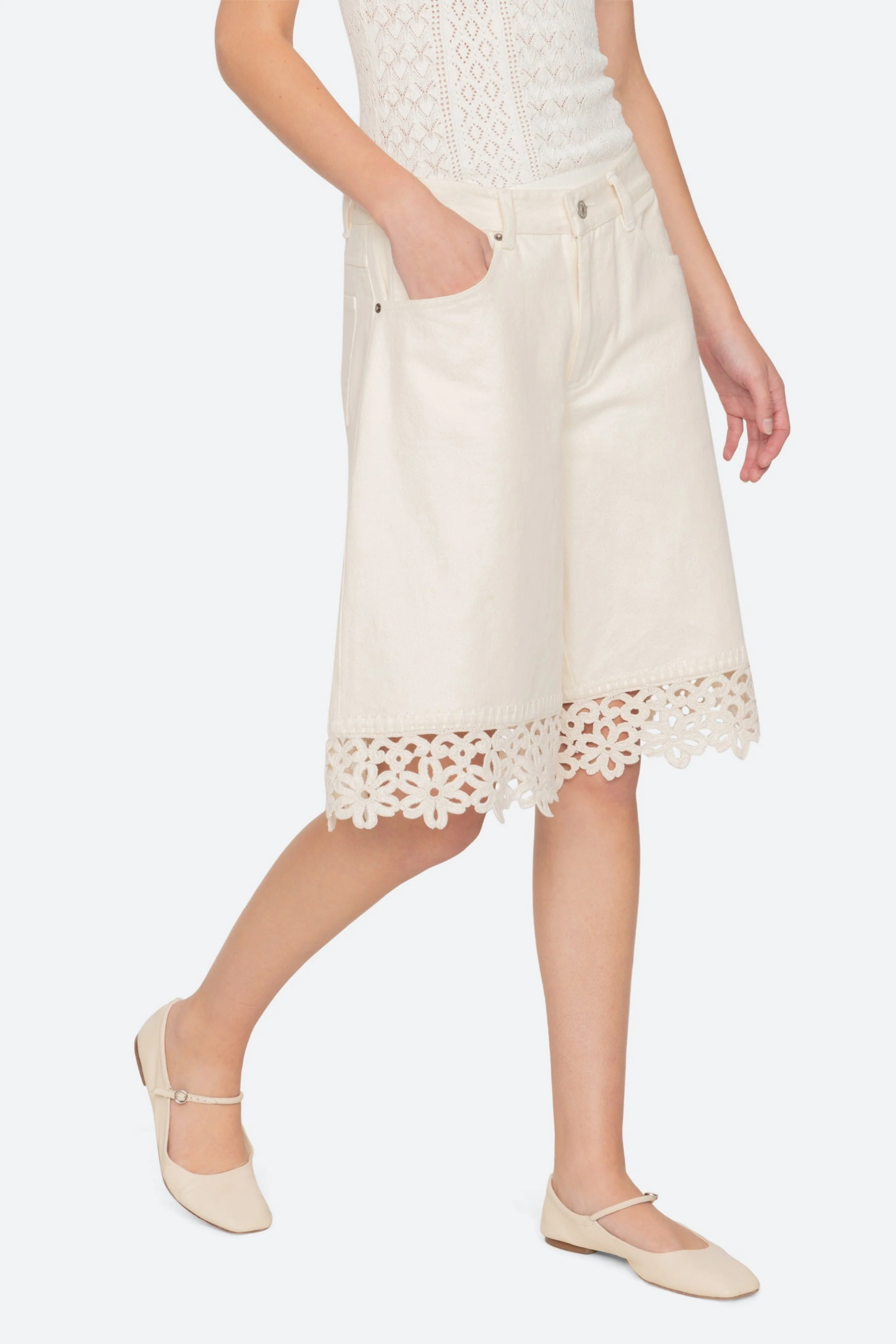 Stasia Denim Jean Capris - Image 5