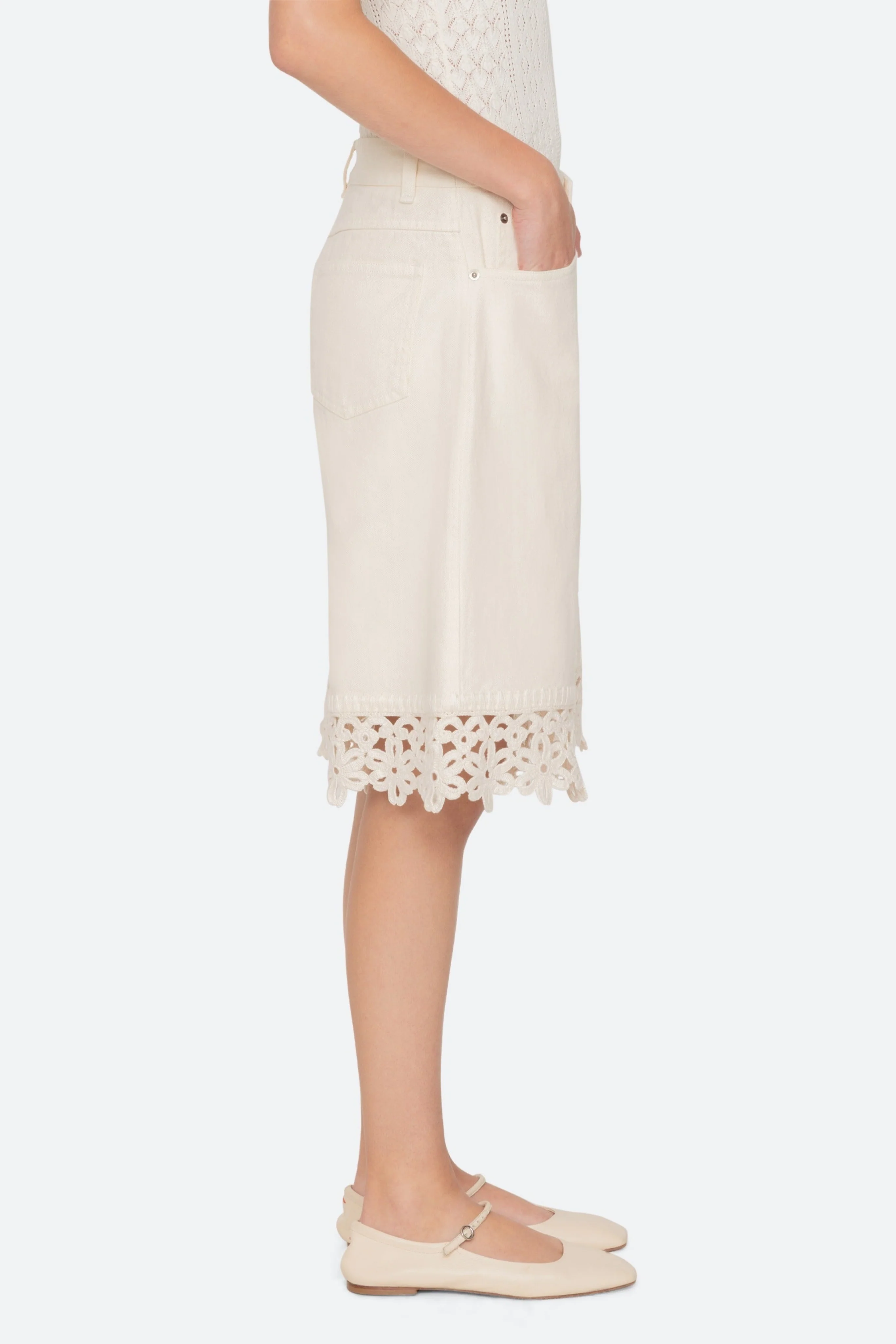 Stasia Denim Jean Capris - Image 8