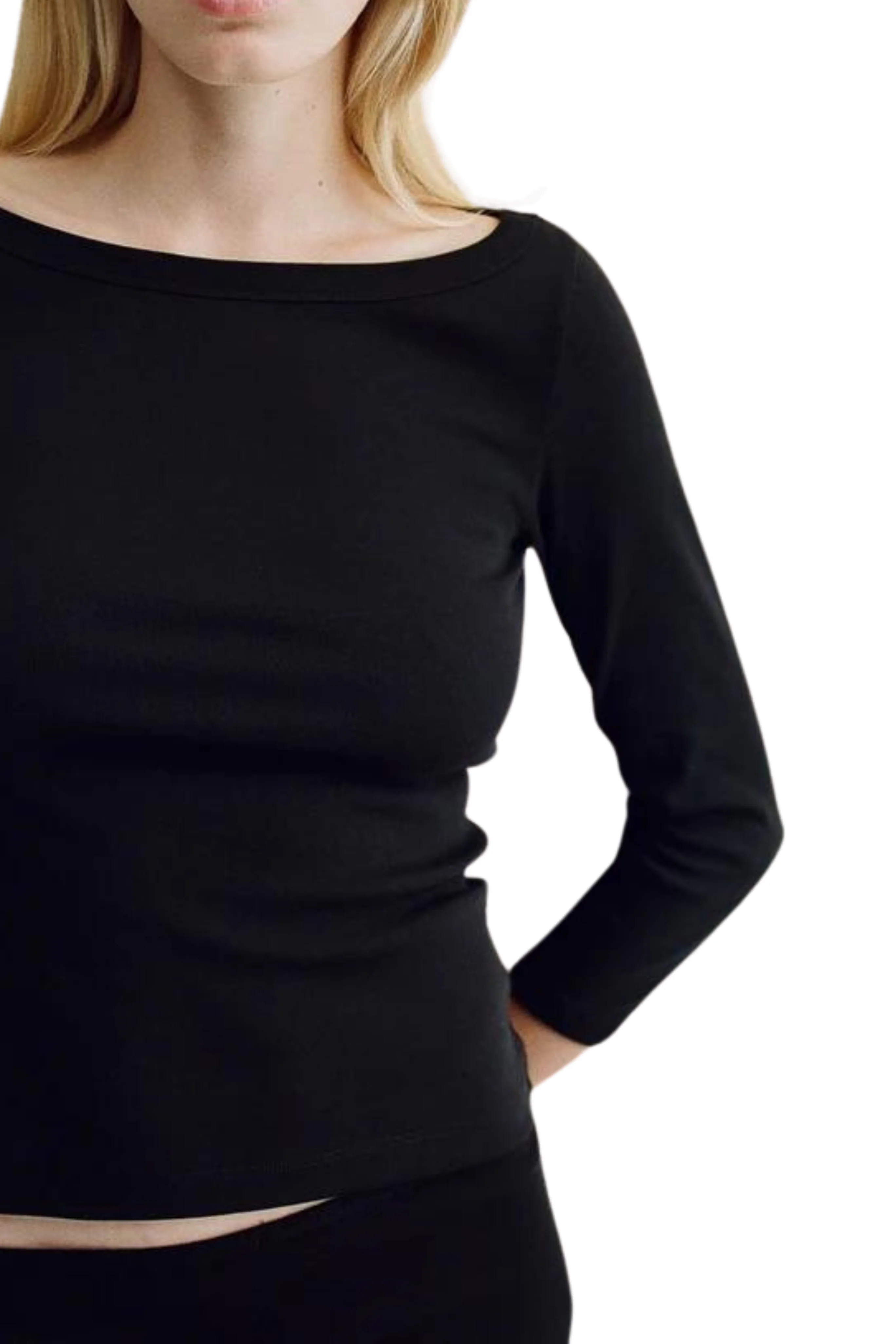 Steffi Tee in Black - Image 3