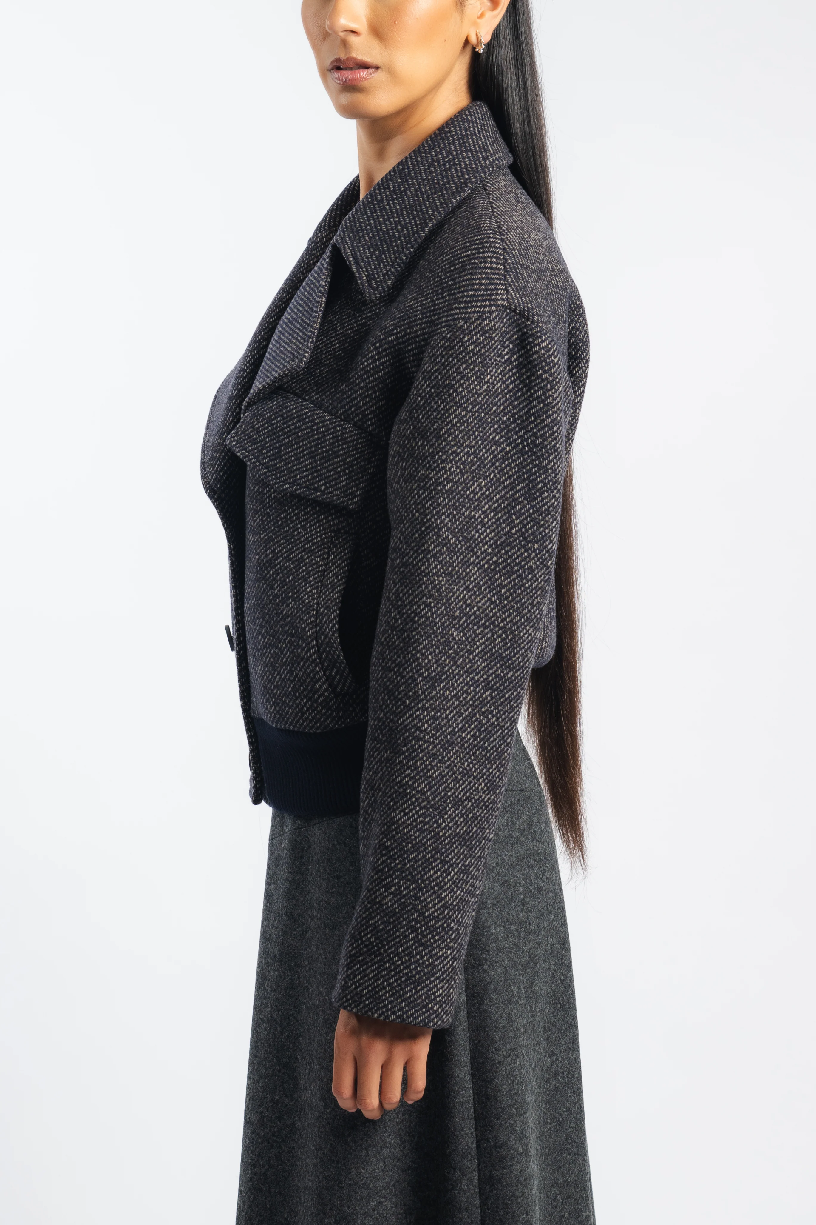 Tailored Bomber Jacket - Image 3