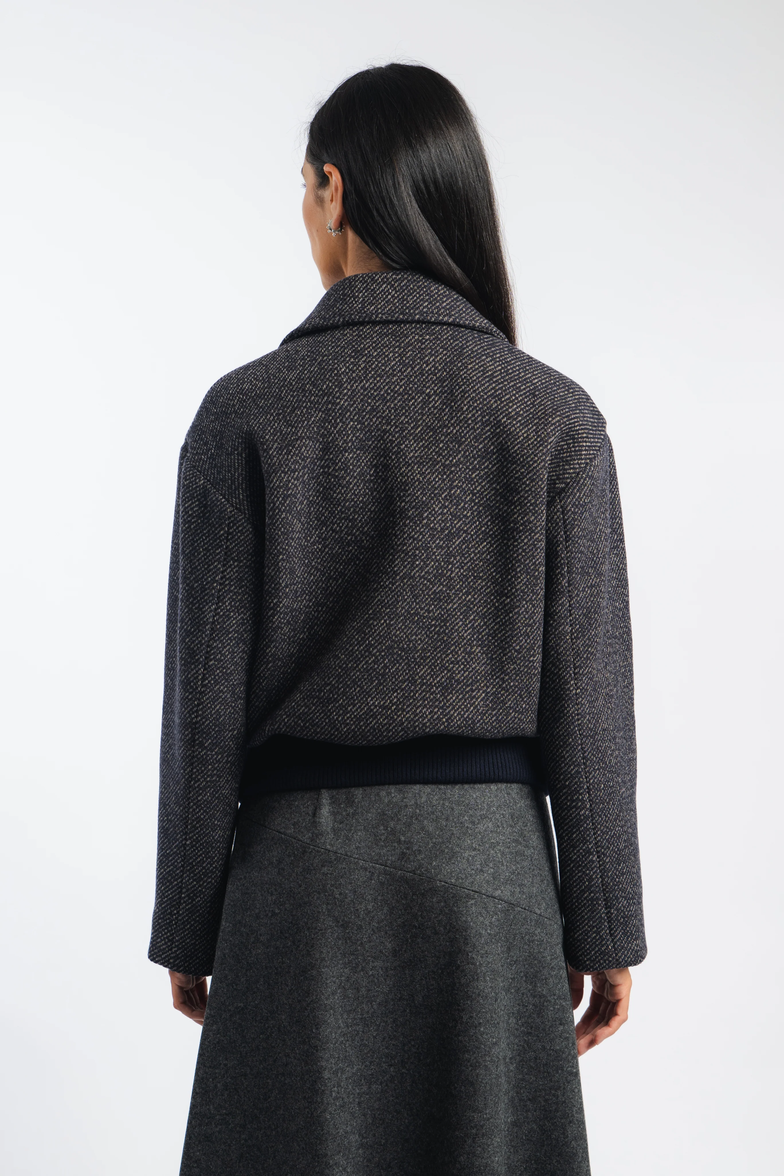 Tailored Bomber Jacket - Image 4