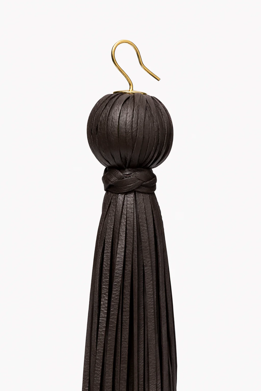Tassel Earring in Espresso - Image 2