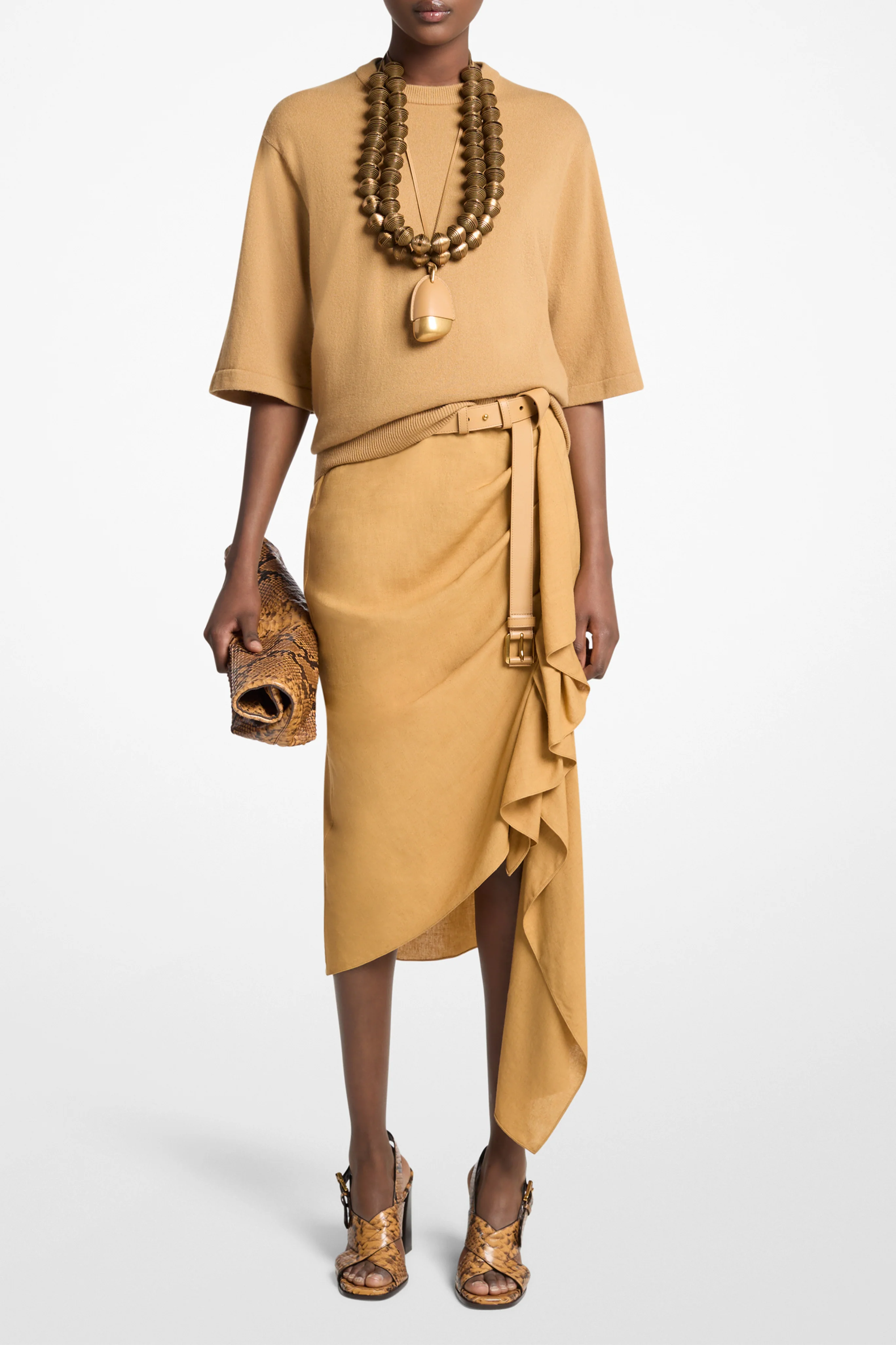 Tee Pullover in Cashew - Image 2