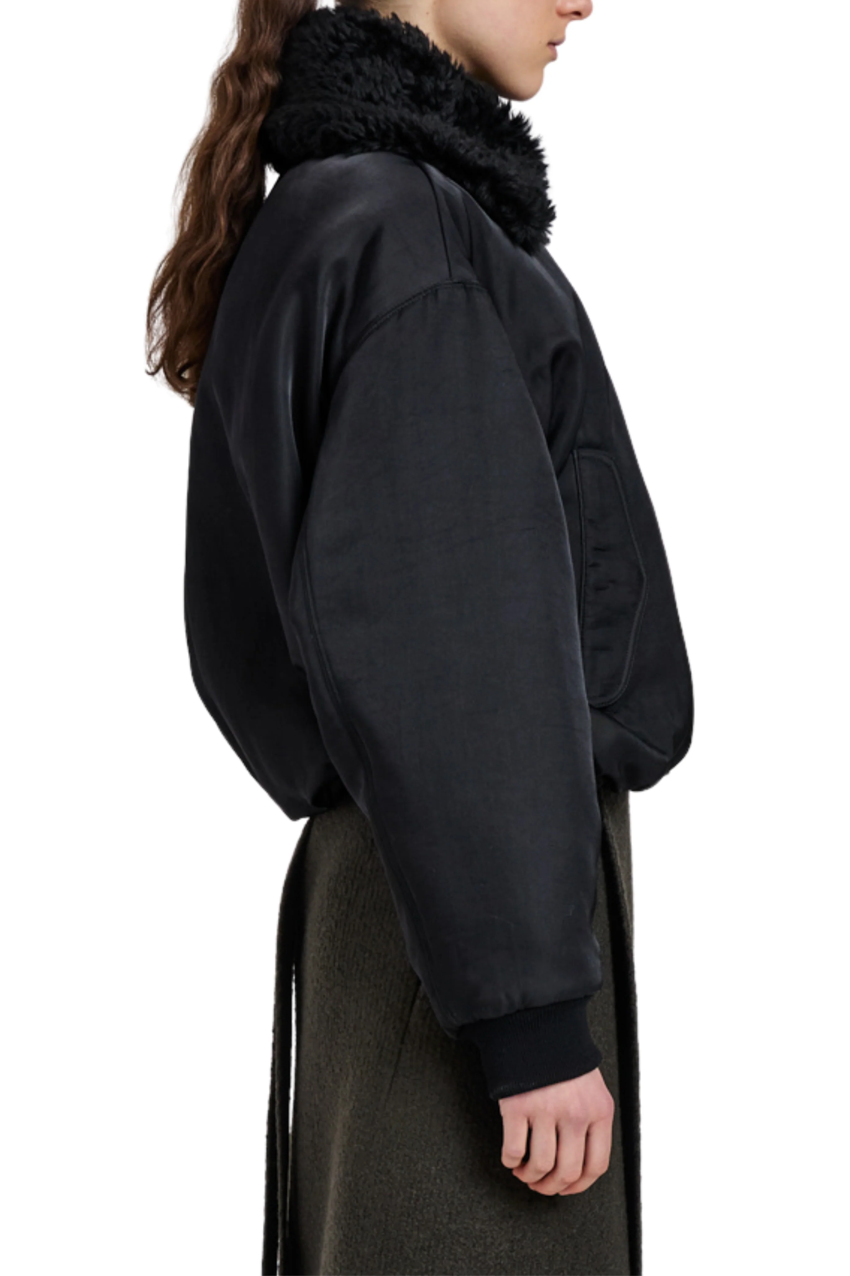 Vadra Jacket in Recycled Nylon Twill - Image 3