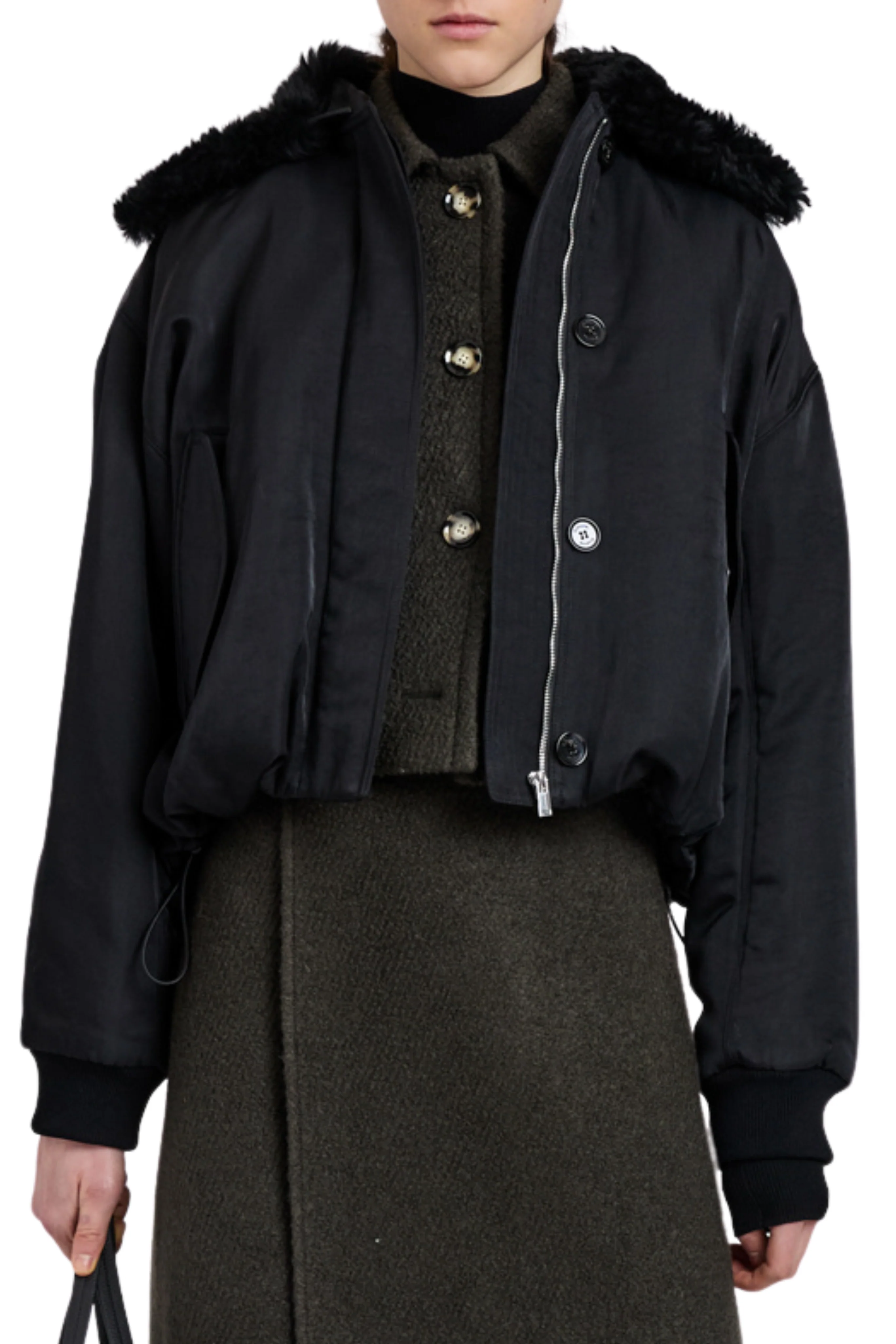 Vadra Jacket in Recycled Nylon Twill - Image 5
