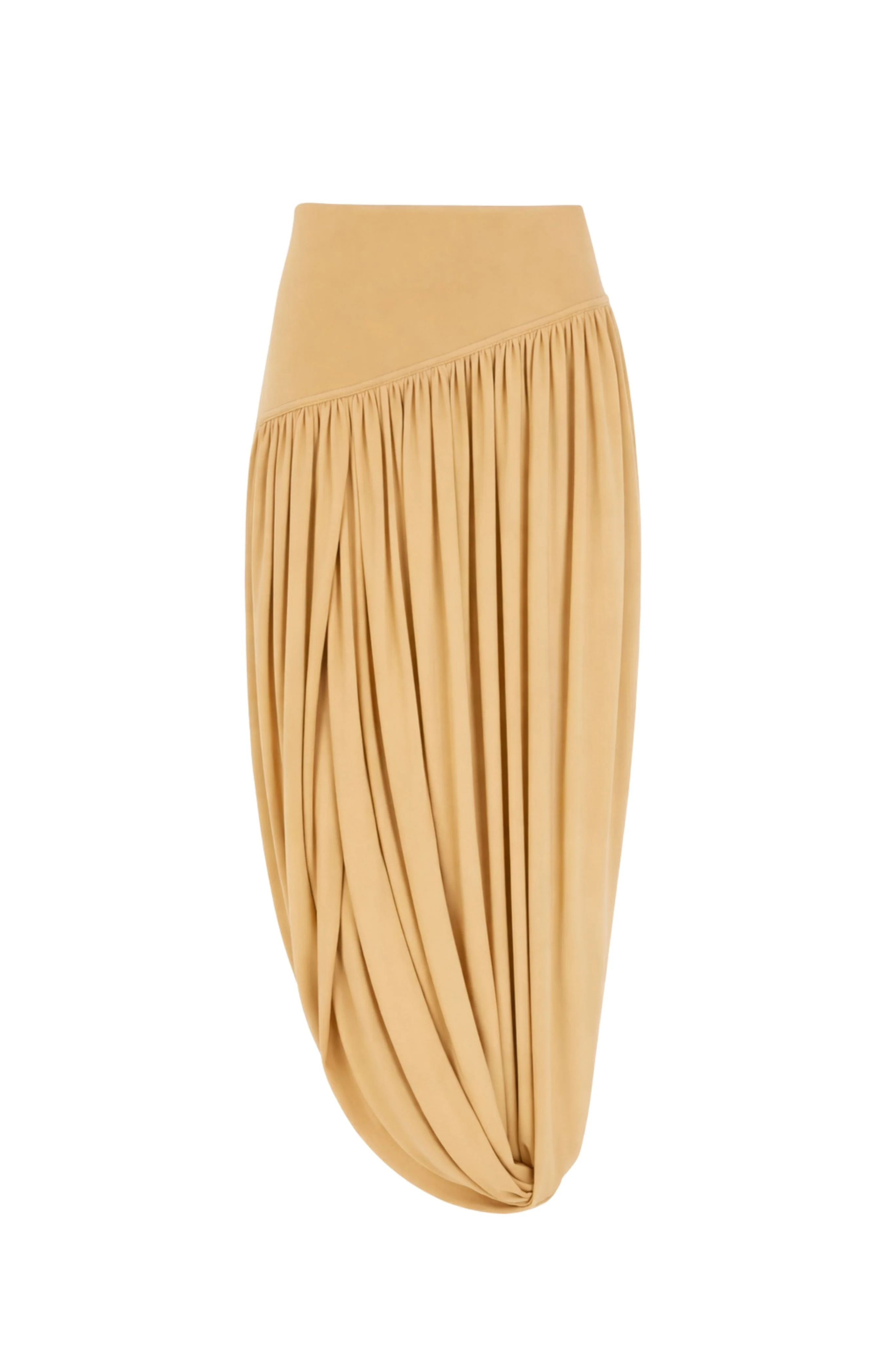 Skirt with Basque Detail
