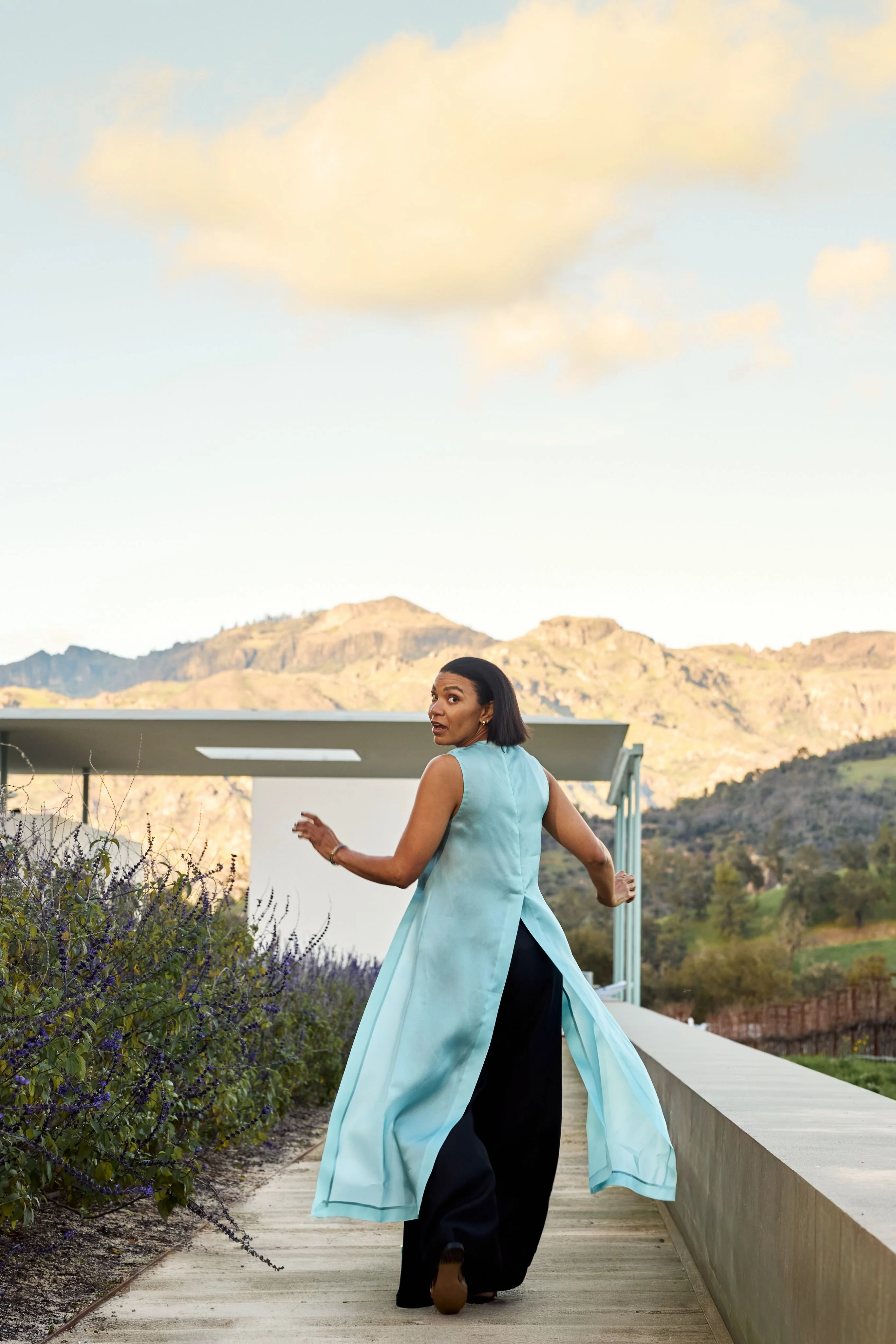 Zoey Top in Organza - Image 6
