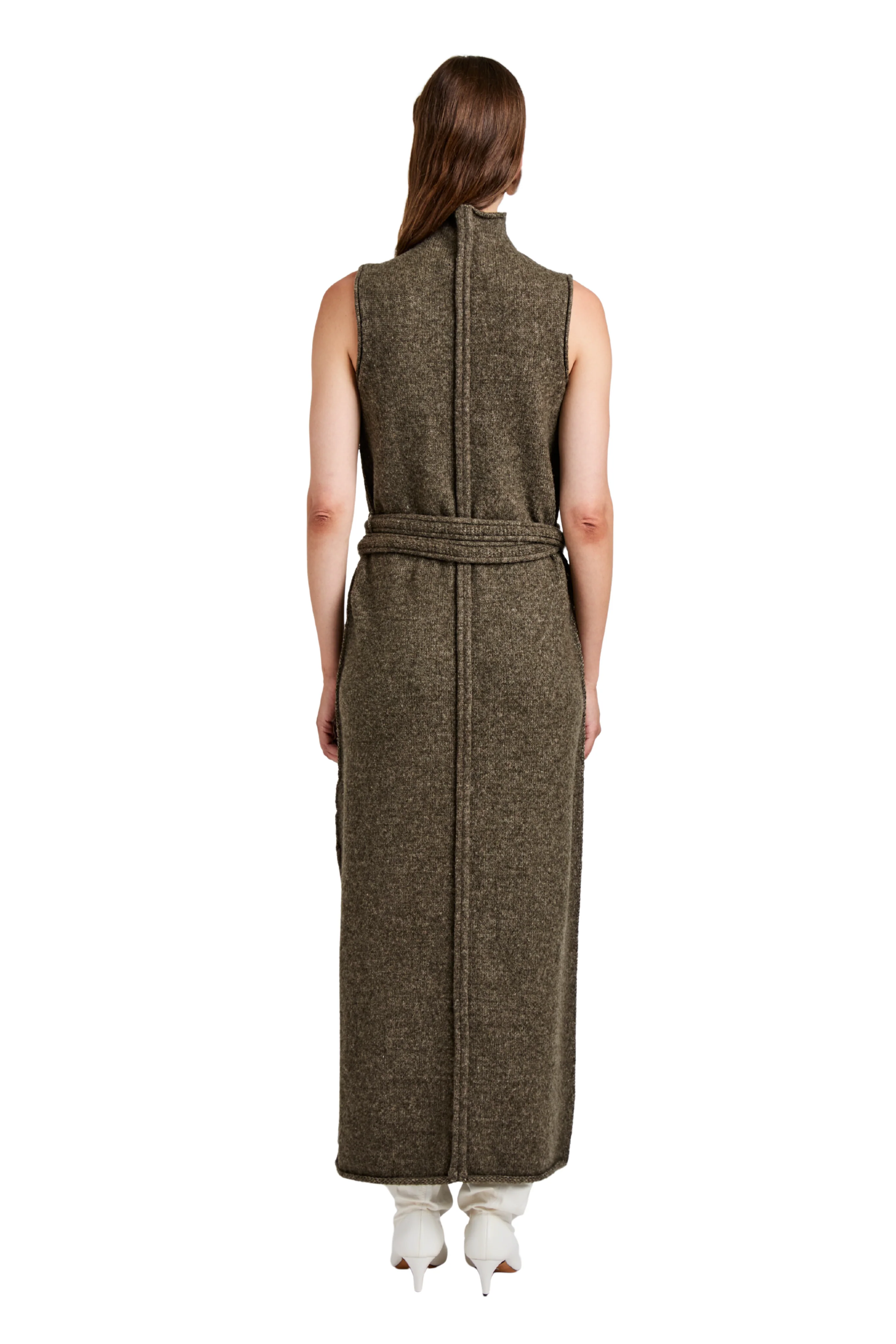 Zola Knit Dress In Wool - Image 4